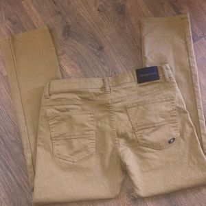 MENS Aeropostale 36x32 Camel Jeans Cotton Blnd